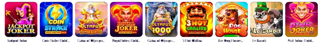 Az összes nyerőgép