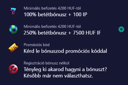 Betmatch sportfogadási bónusz