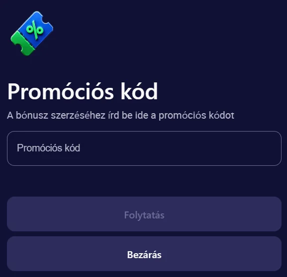 Betmatch promóciós kód