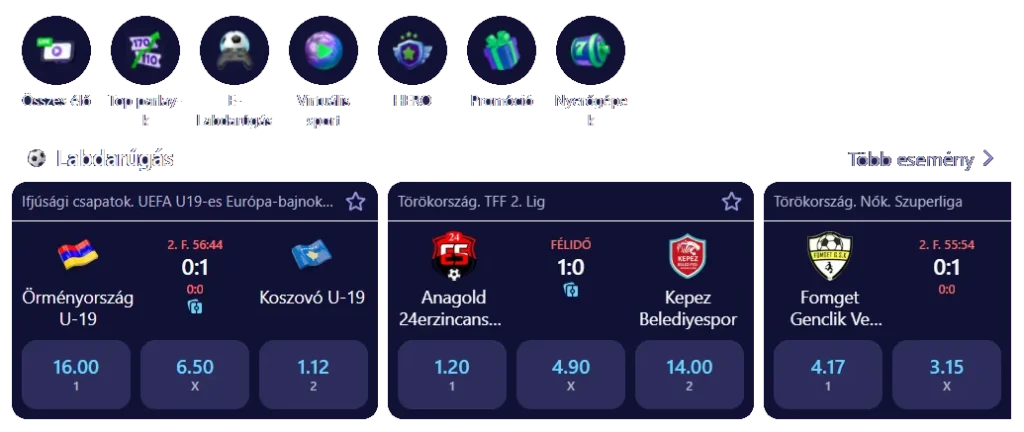 Sportok